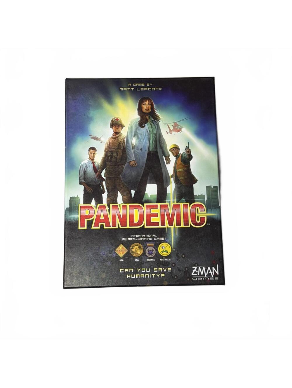 Z-Man Games Pandemic Board Game 2012 Edition ZMG71100 Complete Game Night Fun